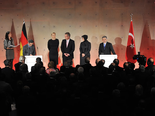 Cumhurbaşkanı Gül ve Bayan Gül’den, Cumhurbaşkanı Wulff ve Eşi Onuruna Resepsiyon